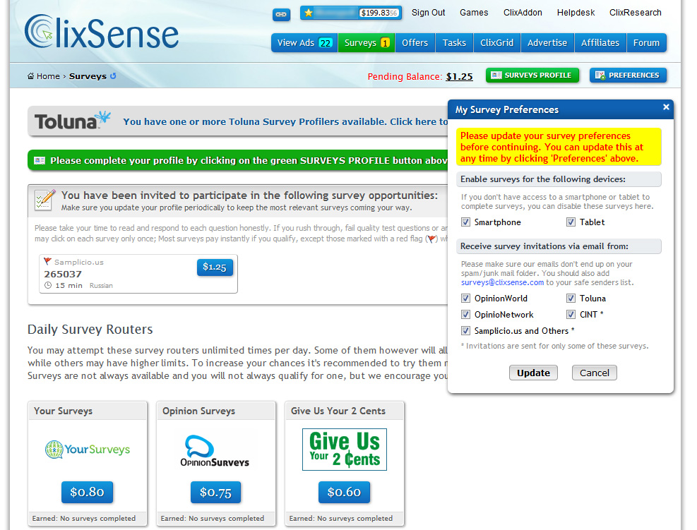 ClixSense ClixSense