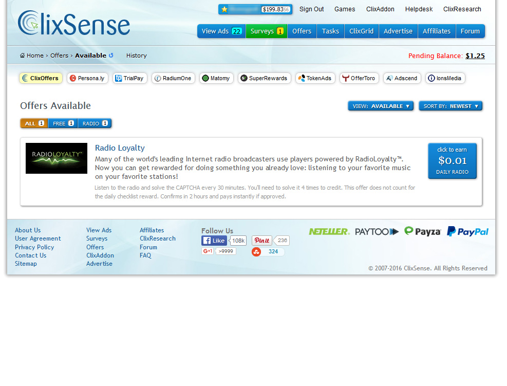 ClixSense ClixSense